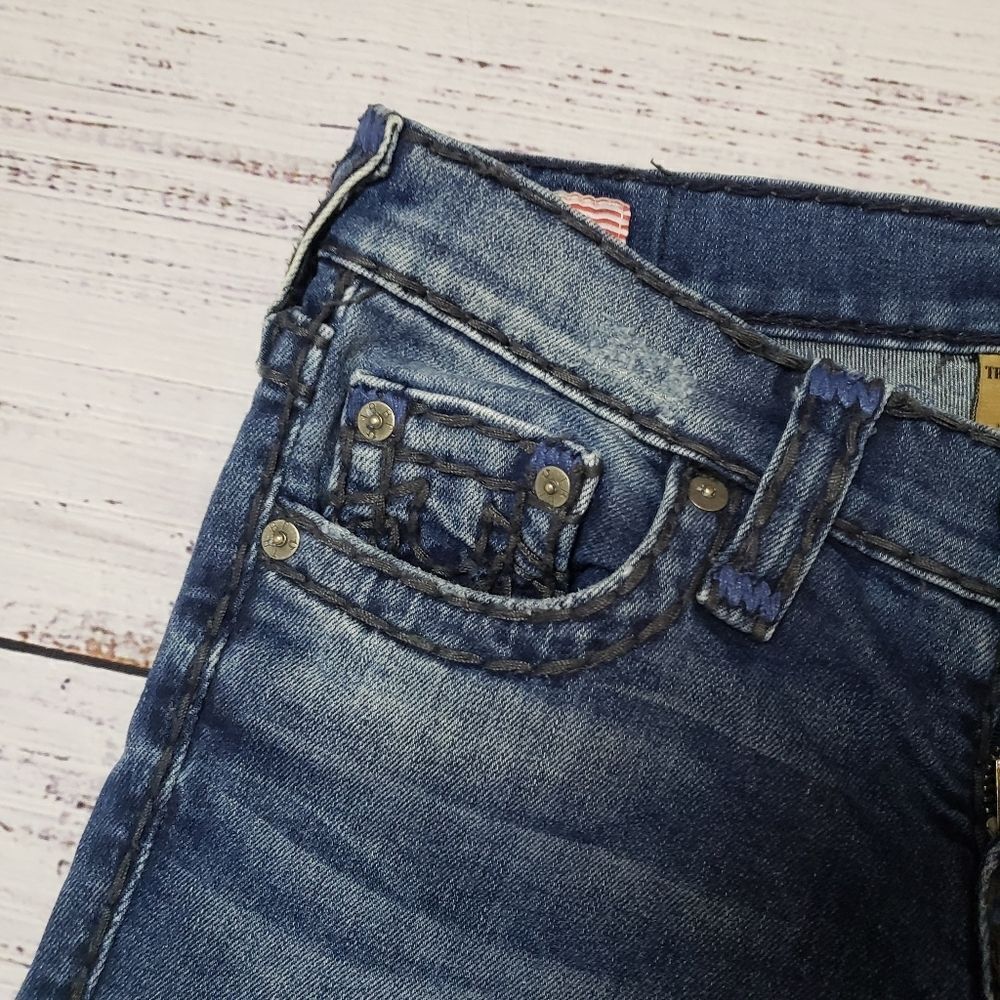 True Religion Cora Super T Slim Straight Jean 24 - Picture 6 of 13